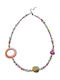 Handmade Necklace "boho Soul" Chalcedony Crystal Beads & Shell – Starkids Mall Jlr118