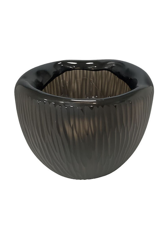 Galifas Decorative Bowl Black 22x18cm