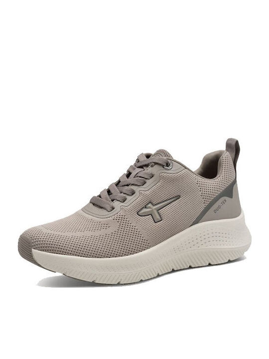 Tamaris Damen Sneakers Taupe