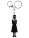 Wednesday Body Keychain