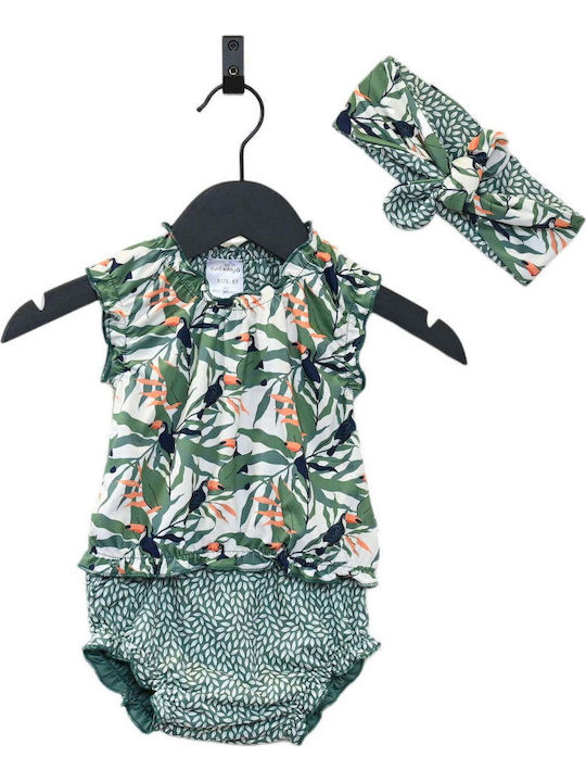 Ducksday Baby-Strampler Grüne