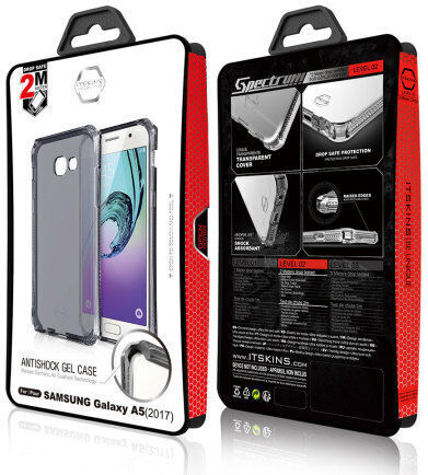 Itskins Case Samsung Galaxy A5 Semi-rigid Spectrum Transparent Black