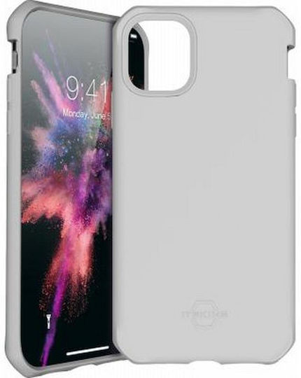 Itskins Hülle iPhone 11 Pro Rigid Spectrum Solid Grau
