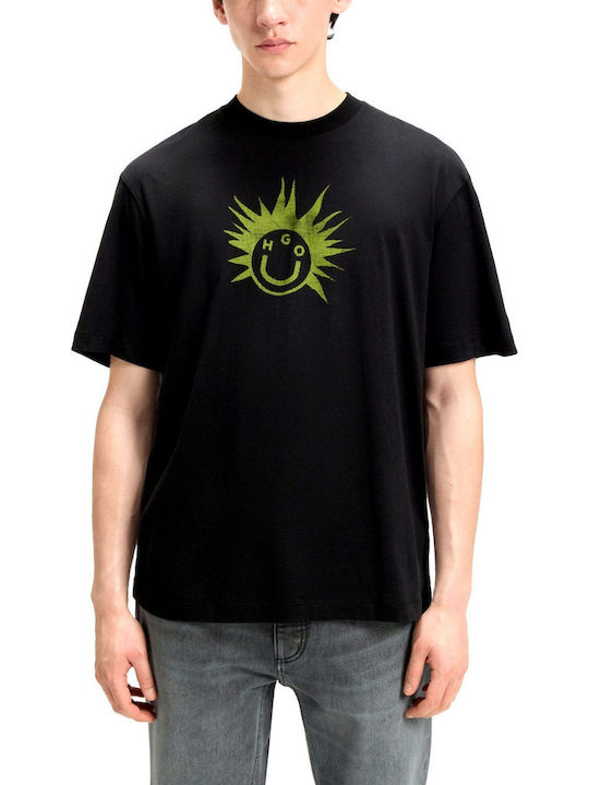 Hugo Logo T-shirt Black