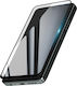 Avizar Tempered Glass Motorola Moto G56 Negru Bevelat Rezistent La Zgârieturi