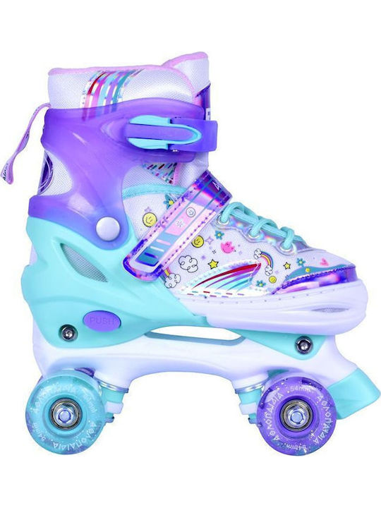 Αθλοπαιδιά Quad Αυξομειούμενα Rollers Πράσινα Παιδικά