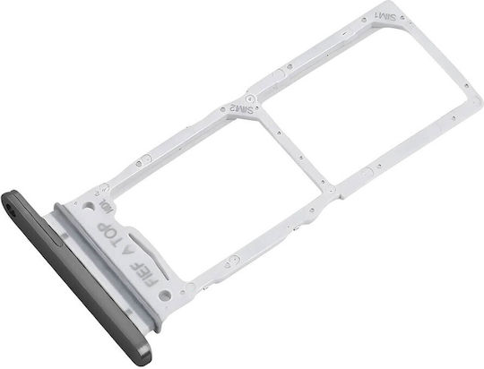 Samsung Sim Card Tray for Samsung Galaxy Z Flip 65 Dual Nano Sim Original Black