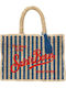 MC2 Vanity Mini Stoff Strandtasche Blau