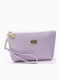 Wallet Toiletry Bag Handheld Detachable Handle 21x4x12