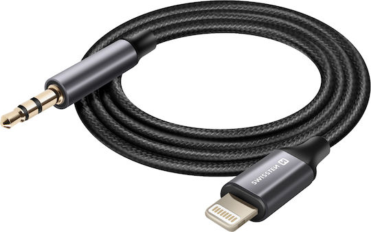 Swissten Converter Lightning male to 3.5mm male 1pcs 73502307