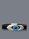 Hillas Men's Bracelet with design Eye Tan Antique made of Leather