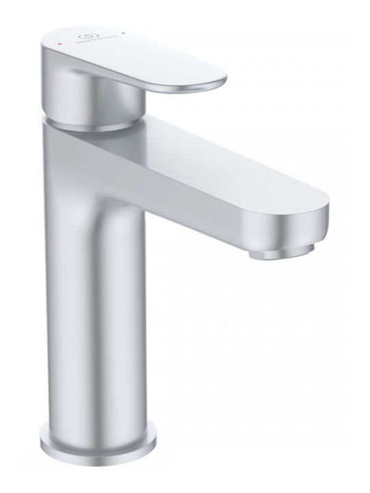 Ideal Standard Αναμεικτική Μπαταρία Νιπτήρα Ασημί