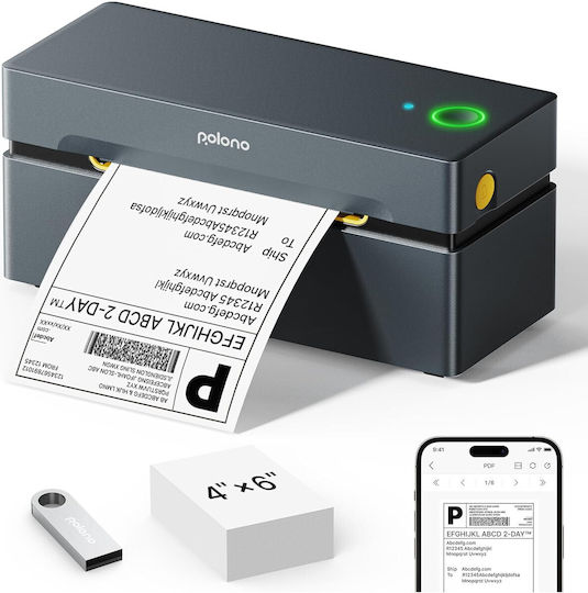 Принтер за етикети Bluetooth 230 dpi