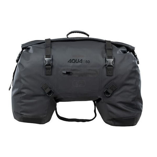 Aqua D-50 Duffle Bag Black Ol706 Oxford Motorcycle Soft Bag