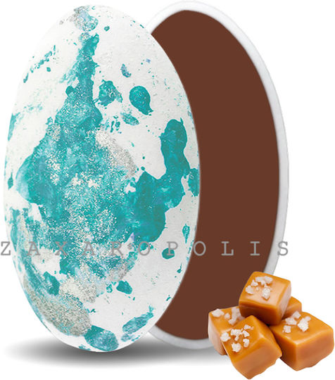 Zaxaropolis Κουφέτα Choco Splash σε Σχήμα Κλασικό με Γεύση Καραμέλα Τιρκουάζ 1000gr