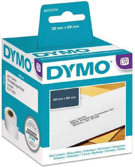 Dymo Labels 99010 Αυτοκόλλητες Ετικέτες σε Ρολό 28x89mm