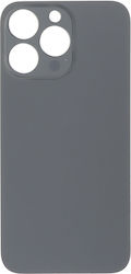 Apple iPhone 13 Pro Battery Door Adhesive Large Hole Black Logo OEM