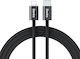 Benks Braided USB-C to Lightning Cable 27W Μαύρο 2m