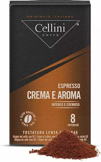Cellini Espresso Kaffee Crema E Aroma Gemahlen 250gr