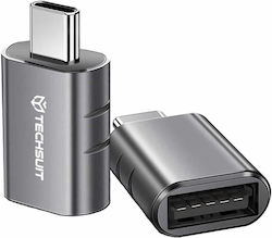 Techsuit USB-C / Thunderbolt 3 weiblich zu Thunderbolt 3 weiblich Techsuit USB-C / Thunderbolt 3 weiblich zu Thunderbolt 3 weiblich