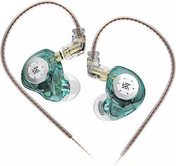 KZ Ακουστικά Ψείρες In Ear Edx Pro με Bluetooth Μπλε
