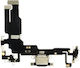 Apple iPhone 15 Cablu Flex Conector Încărcare Negru OEM
