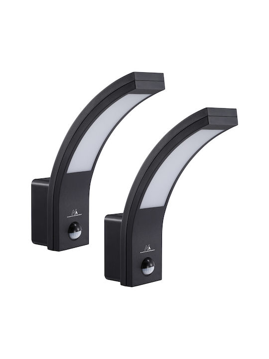 Maclean Energy Wall-Mounted Outdoor Light LED I...