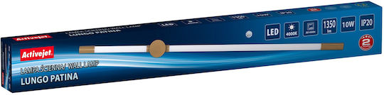 Active Jet Lamp Wall with Integrated LED and Natural White Light