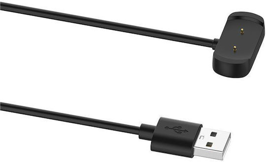 Magnetisches Ladekabel Ladegerät für Huami Amazfit Active Edge, Bip 5 Unity Schwarzς