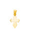 Dio Jewellery Lab Women's Cross from Gold Plated Silver