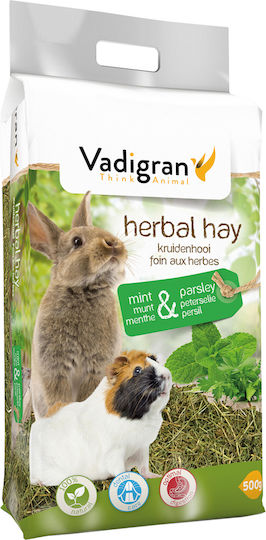 Vadigran Heu & Kräuter Minze & Petersilie 500g