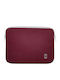 Mw Pouch Macbook Pro Retina 13 Ultra Thin Soft Touch Basic Slim Burgundy