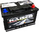 Kaiser Car Battery with 80Ah Capacity and 710A CCA