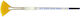 Kunstpinsel Fan Nr8 Softgrip Acryl Öl Aquarell