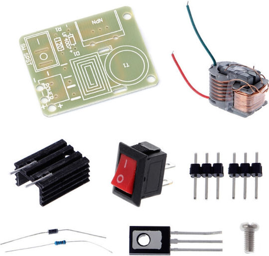 15kv High Frequency Dc High Voltage Arc Ignition Generator Inverter Boost Transformer 3.7v Diy Kit