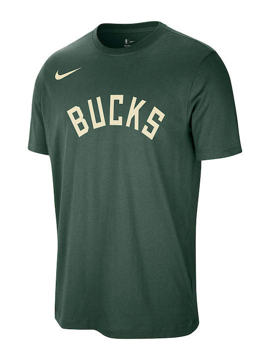 Nike Milwaukee Bucks T-shirt Πρασινο