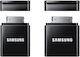 Samsung Комплект 2 30-пинови USB SD Конвертори Черни