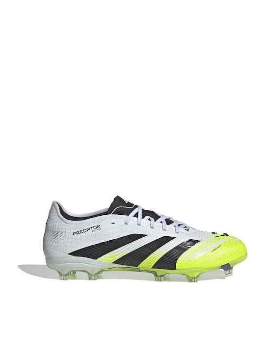 adidas Predator Elite JI1092 Pantofi de Fotbal cu crampoane Albe