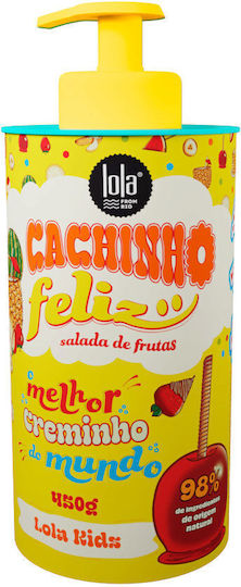 Lola Cosmetics Cachinho Feliz Hair Cream for Anti-Frizz Styling 480gr