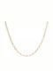 Damen Goldene Kette Nacken 14K