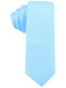 Karlowsky Herren Krawatte Synthetisch,Polyester/Cotton/Leather Monochrom in Hellblau Farbe