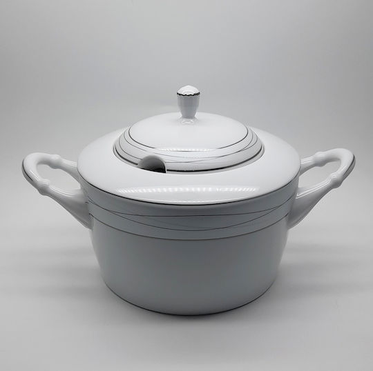 Christinholm Σουπιέρα από Πορσελάνη Λευκή 2500ml