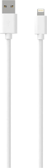 Jaym Lightning To Usb-a 2.4a Charging Synchronization Cable Pop Collection 1.5m White