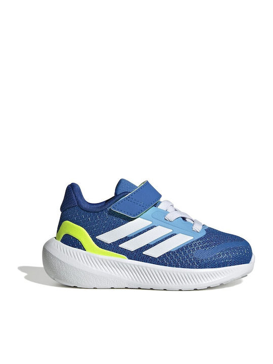 Runfalcon 5 RUNFALCON 5 EL I Kids Sports Shoes Running with Hoop & Loop Closure Blue
