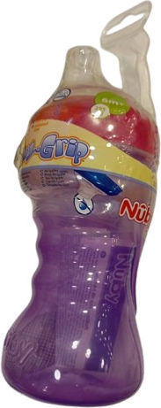 Nuby Baby Cup made of Silicone Purple 300ml