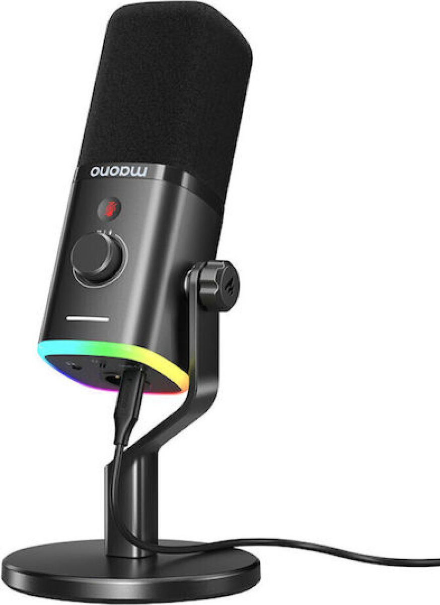 Maono PD100X Δυναμικό Μικρόφωνο XLR / USB (PD100X Black)