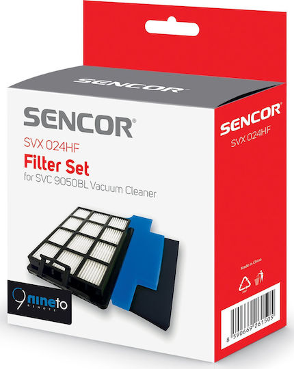 Sencor Филтри За електрически прахосмукачки Съвместими с Sencor