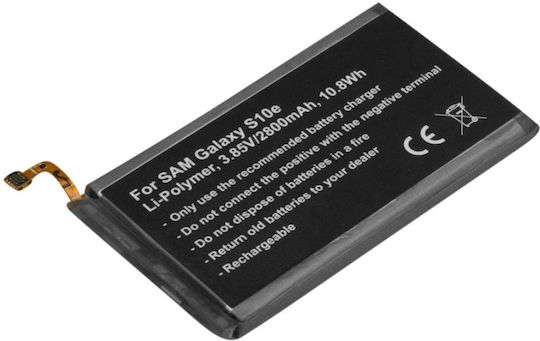 Avizar Replacement Battery Galaxy S10e 3.85v 2800mah Li-polymer Black