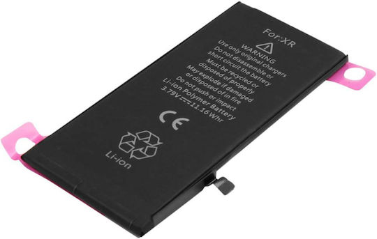 Avizar Ersatzbatterie iPhone XR 3,79V 2942mAh Li-Polymer Schwarz