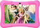 Avizar 7" Bildungs-Laptop Kinder Android 11 Stoßfeste Hülle Rosa